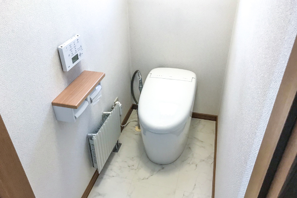 最新型TOTOトイレへの取替イメージ