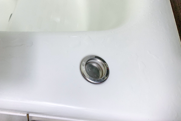 ポップアップ排水栓の故障イメージ